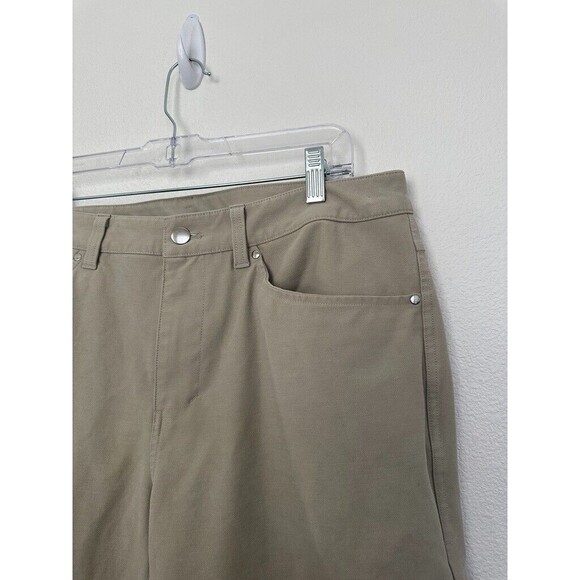Lululemon ABC Pant Utilitech Raw Linen Chino Trousers Athleisure Men's Size 34 - Picture 3 of 9